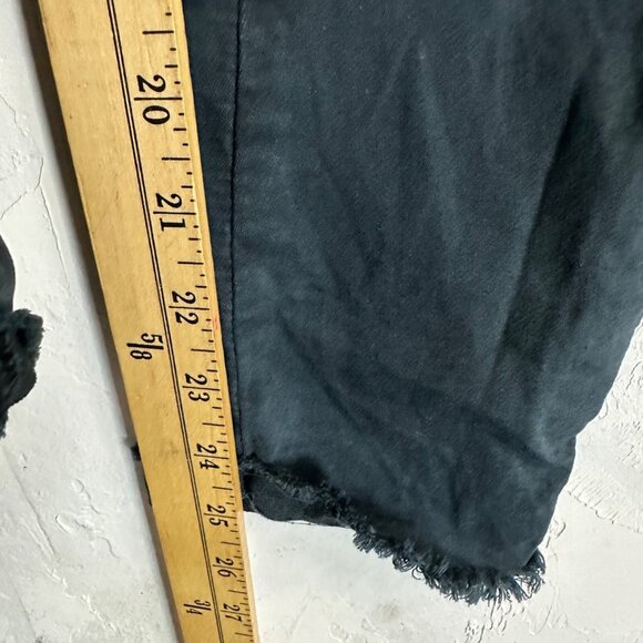 One Teaspoon Super Duper Distressed Cropped Jeans Blue Womens 25 - Picture 10 of 10